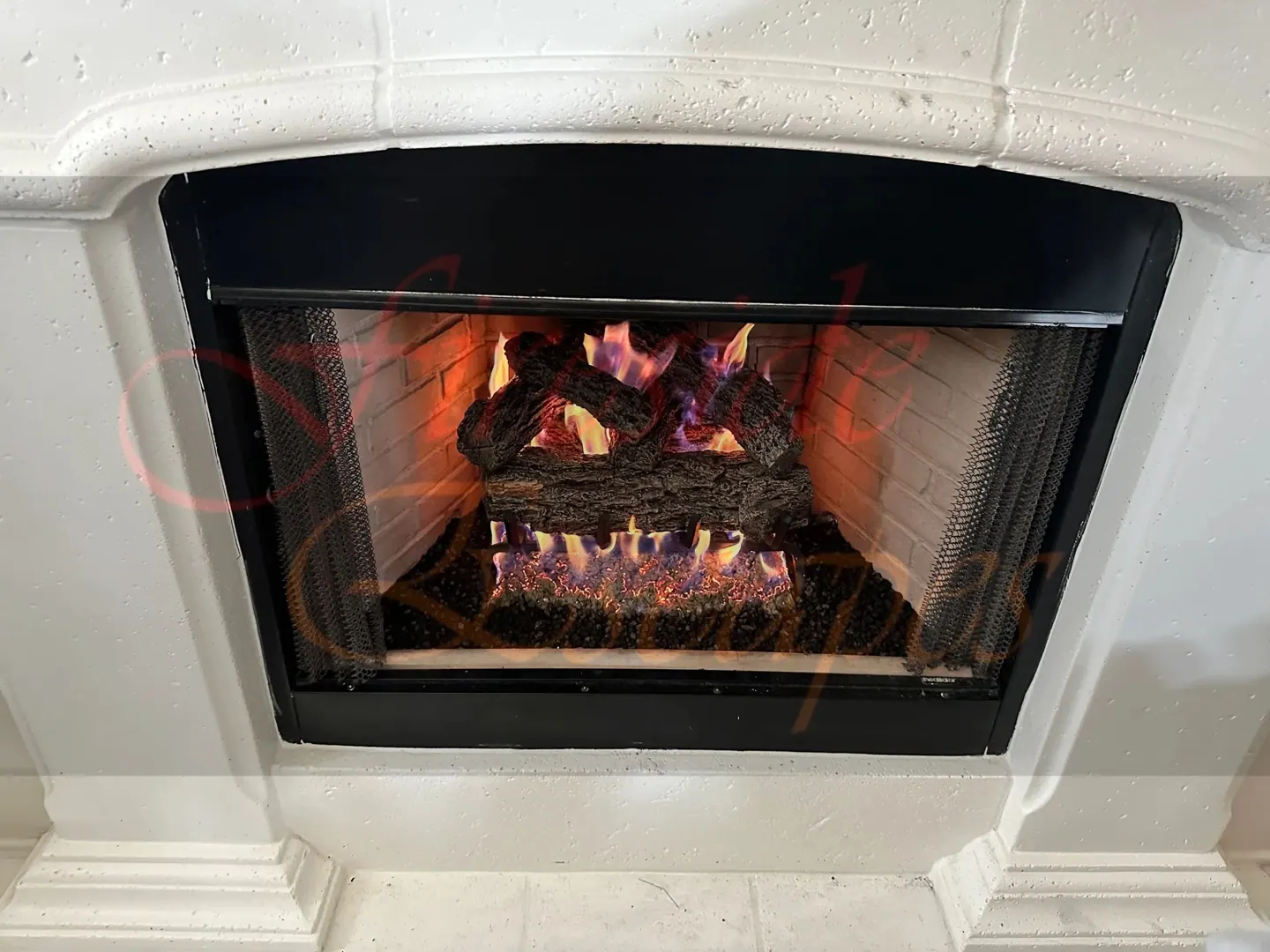 Fireplace from the Fireside Escapes website