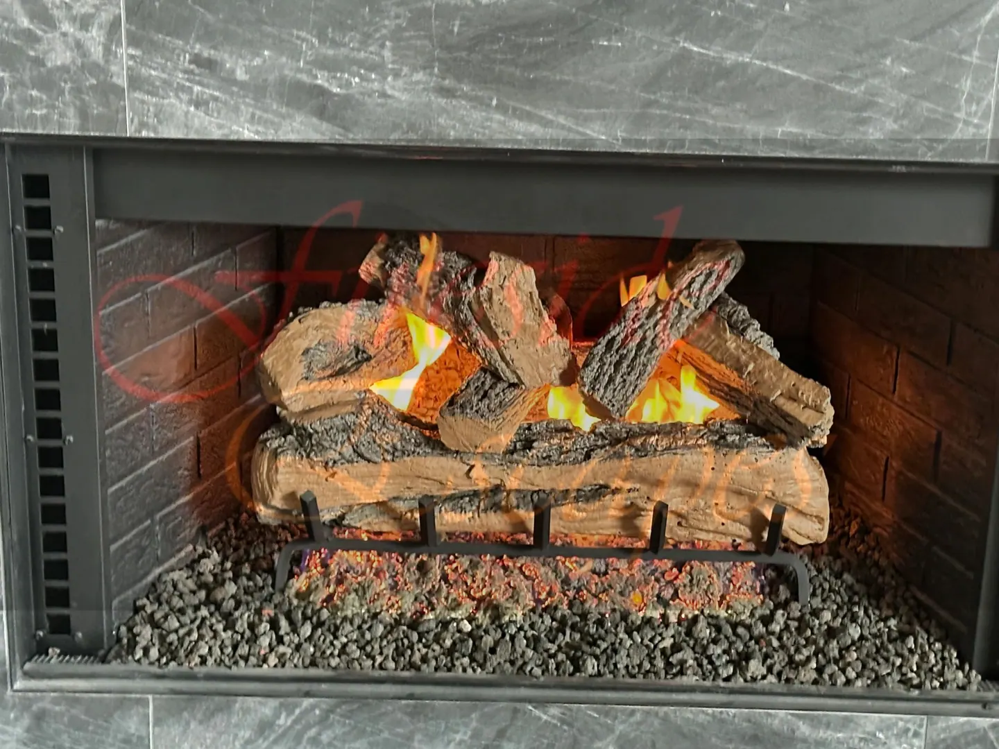 Fireplace from the Fireside Escapes website