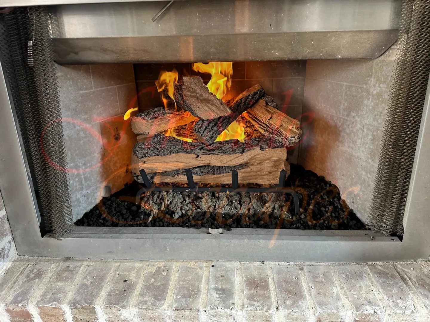 Fireplace from the Fireside Escapes website