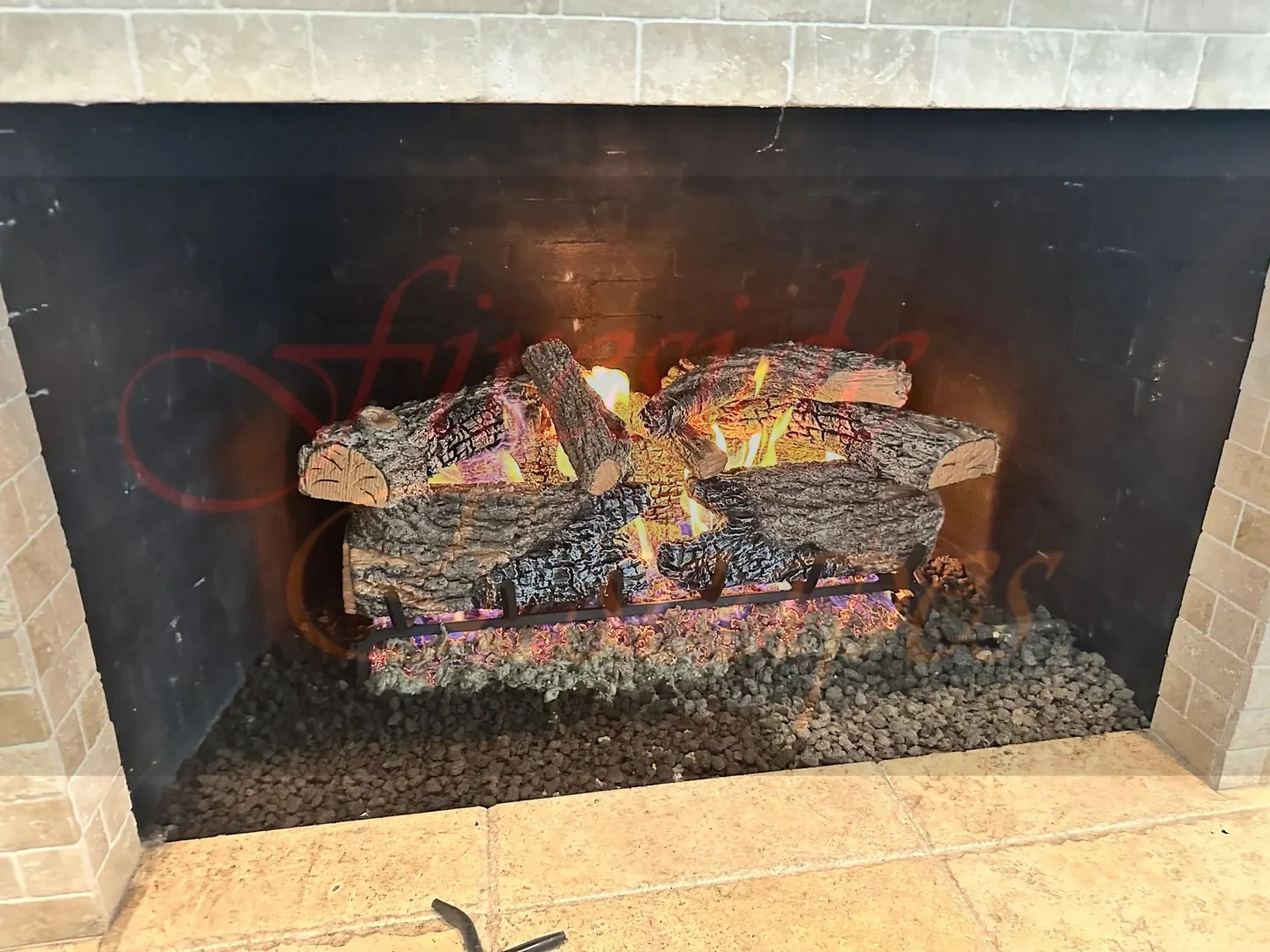 Fireplace from the Fireside Escapes website