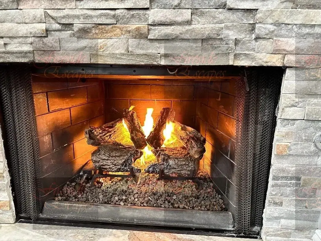 Fireplace from the Fireside Escapes website