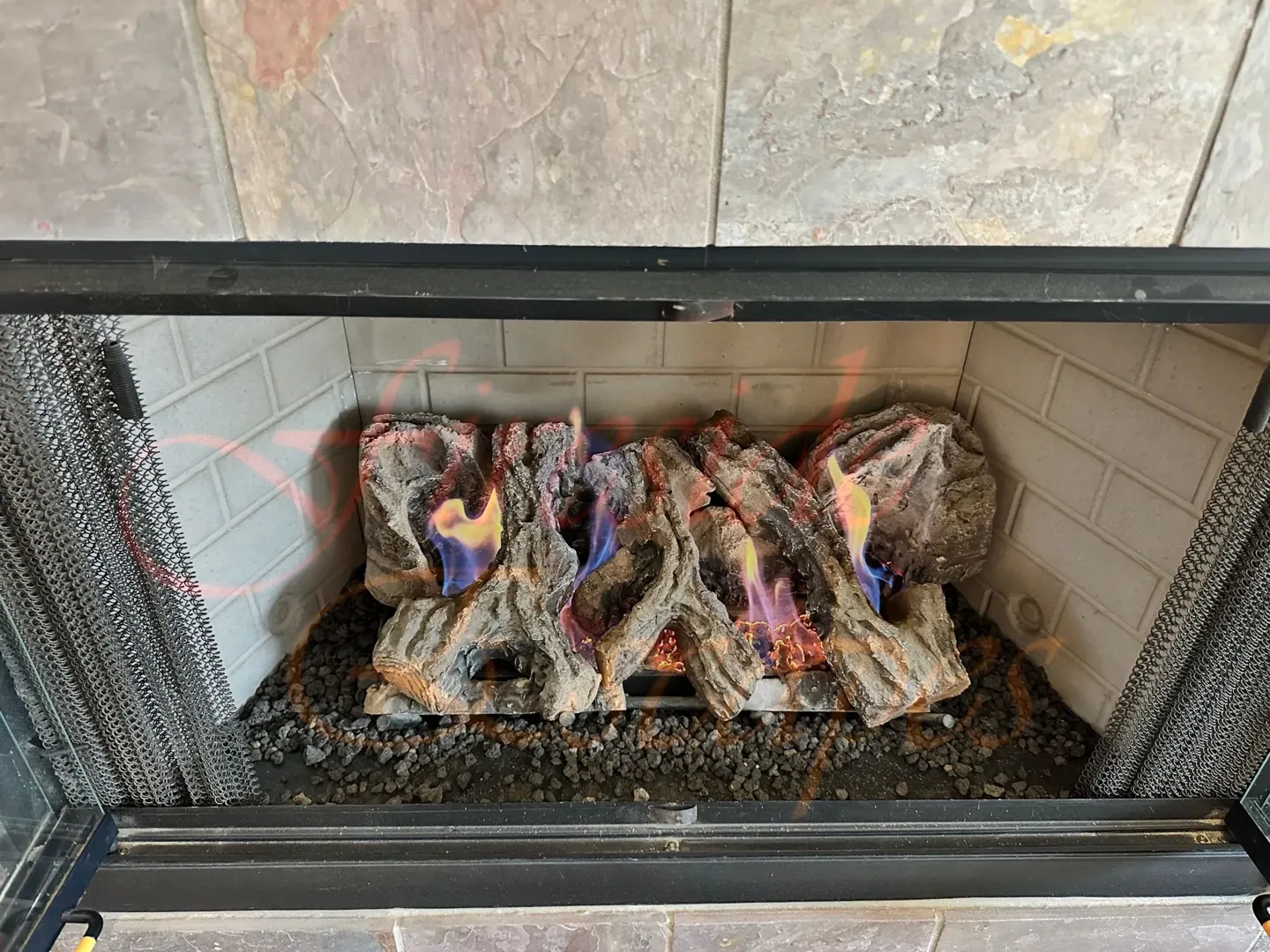 Fireplace from the Fireside Escapes website