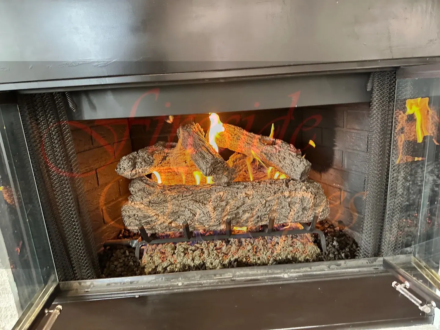 Fireplace from the Fireside Escapes website
