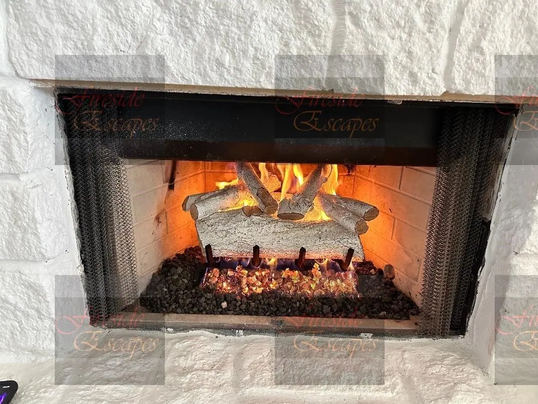 Fireplace from the Fireside Escapes website