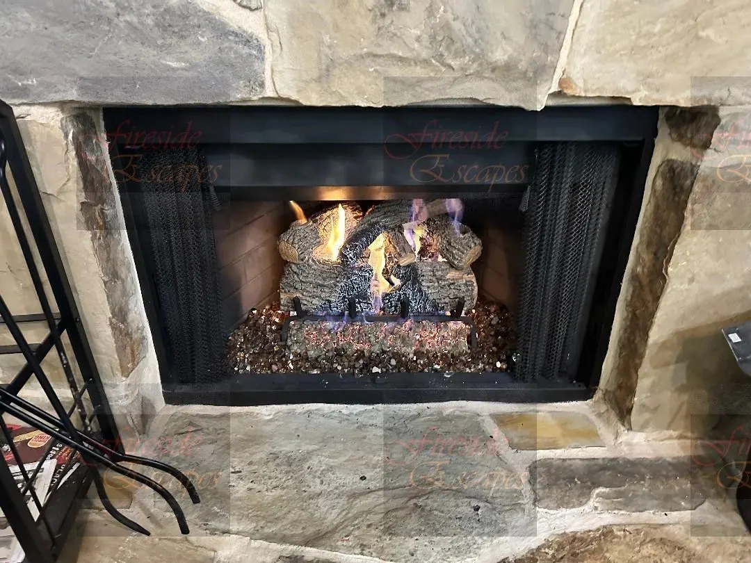 Fireplace from the Fireside Escapes website